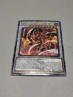 YUGIOH TYRANT RED DRAGON ARCHFIEND MP24-EN043 QUARTER CENTURY SECRET 1ST ED NM - Image 1