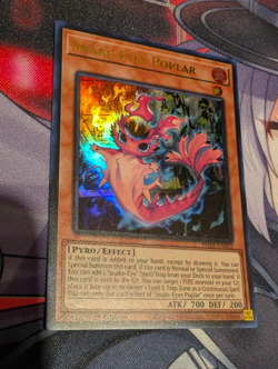 x1 Snake-Eyes Poplar - PHNI-EN012 - Ultra Rare - 1st Edition Yu-Gi-Oh! - Image 1