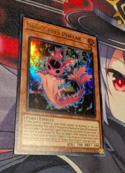 x1 Snake-Eyes Poplar - PHNI-EN012 - Ultra Rare - 1st Edition Yu-Gi-Oh! - Image 1