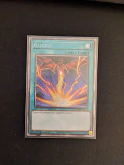 Raigeki Alt Art Starlight Rare MP25-EN015 2025 Mega-Pack 1st Edition Yugioh - Image 2