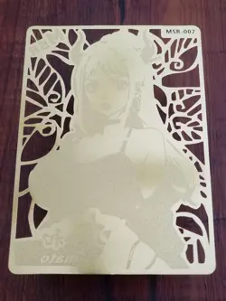 Yamato - One Piece - Goddess Story Gold Metal MSR-007 Card - Image 2