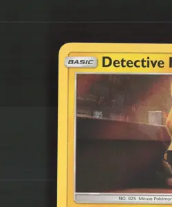 Detective Pikachu SM190 Black Star Promo Holo Pokemon Card NM - Image 3