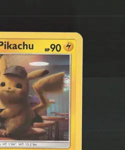 Detective Pikachu SM190 Black Star Promo Holo Pokemon Card NM - Image 4