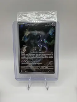 Pokemon Mewtwo TCG Black Star Promo Card 151 Holo UPC 052 - SEALED - Image 1