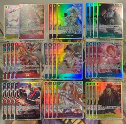 One Piece TCG - OP11 - Japanese Super Rare SR Lot (33x) Cards - Pack Fresh NM ?? - Image 1