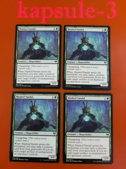 4x Masked Vandal | Kaldheim | MTG Magic Cards - Image 1
