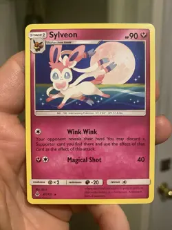 Sylveon 87/131 - Sun & Moon Forbidden Light Pokemon Card Pokemon TCG VLP - Image 1