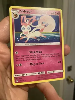 Sylveon 87/131 - Sun & Moon Forbidden Light Pokemon Card Pokemon TCG VLP - Image 3