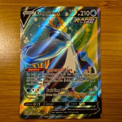 Pokemon Empoleon v Full Art Holo Card 145/163 Battle Styles Ultra Rare - Image 1