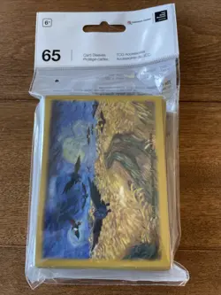 Pokemon Center × Van Gogh Museum: Corviknight Wheatfield Crows Card Sleeves 65 - Image 1