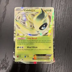 Pokemon TCG Celebi EX Holo Rare Card Boundaries Crossed 2012,9/149 - Image 1
