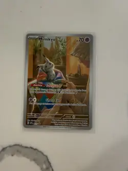 Pokemon TCG Mimikyu Scarlet & Violet SVP 075 Holo Promo Card Sealed, Near Mint - Image 1