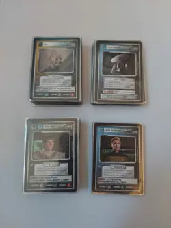 Alternate Universe Star Trek CCG Complete Set 122 Cards Future Enterprise - Image 1