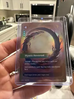 FOIL Riftbound Mystic Reversal card OGN 080/298 League of legends - Image 1