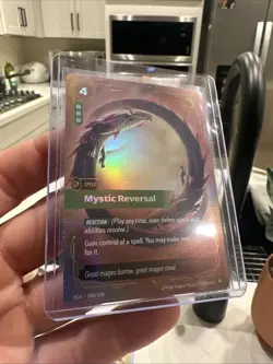 FOIL Riftbound Mystic Reversal card OGN 080/298 League of legends - Image 2