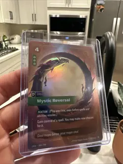 FOIL Riftbound Mystic Reversal card OGN 080/298 League of legends - Image 3