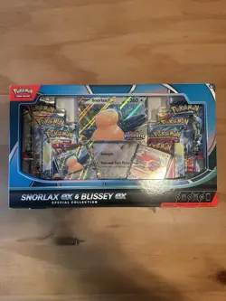 Pokemon Trading Card Game Snorlax ex and Blissey ex Special Collection Box - Image 1