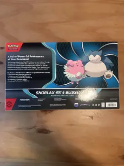 Pokemon Trading Card Game Snorlax ex and Blissey ex Special Collection Box - Image 2