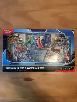 Pokemon Trading Card Game Greninja ex and Kingdra ex Special Collection Box - Image 1