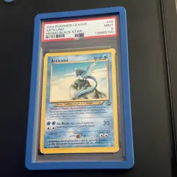 2002 POKEMON LEAGUE PROMO BLACK STAR #48 ARTICUNO PSA 9 GRADED CARD WITH CARD - Image 2