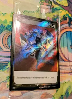 Riftbound Fist Bump Promo Card - Riot Employee Exclusive SEALED - Image 2