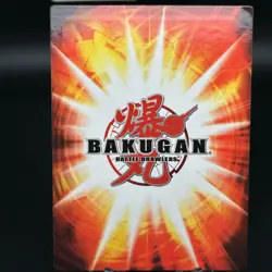 Bakugan RED DRAIN Metal Gate Card COPPER 2009 BA652-GA-SM-GBL 22/48q IMPRINTED - Image 3