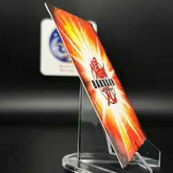 Bakugan RED DRAIN Metal Gate Card COPPER 2009 BA652-GA-SM-GBL 22/48q IMPRINTED - Image 4