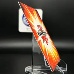 Bakugan RED DRAIN Metal Gate Card COPPER 2009 BA652-GA-SM-GBL 22/48q IMPRINTED - Image 5