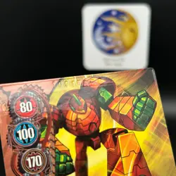 Bakugan LAND SWITCH Metal Gate Card COPPER BA1411-GA-SM-GBL 18/48h IMPRINTED - Image 2