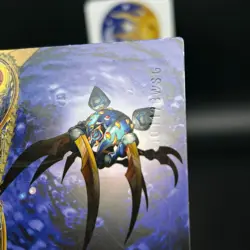 Bakugan WATERLOGGED Metal Gate Card GOLD 2011 BA1310-GA-SM-GBL 13/48g IMPRINTED - Image 2