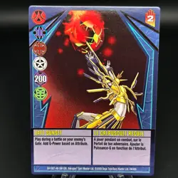 Bakugan LATE SUNSET Blue Ability Card 2009 BA1087-AB-SM-GBL 39/48b GUNDALIAN - Image 1