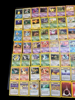 86 Cards Near Complete Common & Uncommon Pokemon Gym Challenge Set LP-NM WotC - Image 2
