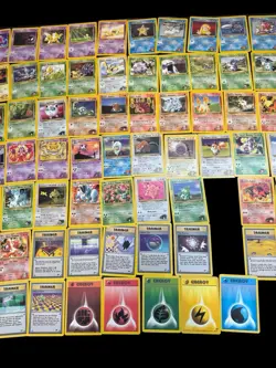 86 Cards Near Complete Common & Uncommon Pokemon Gym Challenge Set LP-NM WotC - Image 3