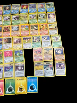 86 Cards Near Complete Common & Uncommon Pokemon Gym Challenge Set LP-NM WotC - Image 4