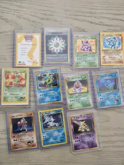 Pokemon TCG WOTC - 11 Card Vintage Holo Lot - (1995-1999) - NM - DMG - Image 1