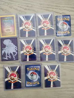 Pokemon TCG WOTC - 11 Card Vintage Holo Lot - (1995-1999) - NM - DMG - Image 2
