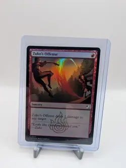 Zuko's Offense - Avatar: The Last Airbender Eternal #247 Foil - Image 1