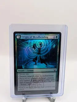Origin of Metalbending [Foil] #187 Magic Avatar: The Last Airbender - Image 1