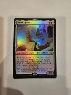 Monk Gyatso - 81 - MTG Avatar: The Last Airbender - Rare - FOIL - Image 1