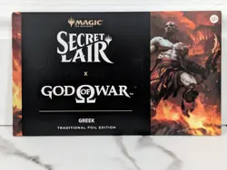 MTG Secret Lair x God of War: Greek Foil | Playstation Drop - Immediate Ship! - Image 1