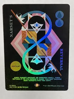 Narset's Reversal Foil Secret Lair Encyclopedia Of Magic Near Mint MTG - Image 1