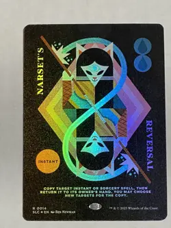 Narset's Reversal Foil Secret Lair Encyclopedia Of Magic Near Mint MTG - Image 2