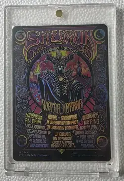 Sauron, the Dark Lord (Borderless Poster) FOIL - Universes Beyond: LTR - Image 1