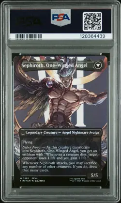 Sephiroth, Fabled SOLDIER Borderless Foil #0382 Graded MTG PSA 10 - Image 2