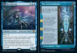 1x Jin-Gitaxias // The Great Synthesis - Foil - March Of The Machine - Near Mint - Image 1