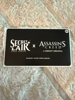 MTG Secret Lair X Assassin’s Creed: Lethal Legends Non Foil Sealed - Image 1