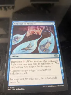 Consign to Memory (REGULAR) x1 - MTG Modern Horizons 3 MH3 #54 - Image 1