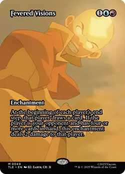 MTG Avatar The Last Airbender - Fevered Visions NM, Borderless - Image 1