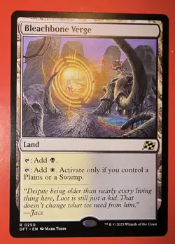MTG, AETHERDRIFT: BLEACHBONE VERGE - RARE #0250, DFT, REGULAR , NM - Image 1