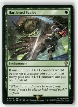 Hardened Scales 307 NM MTG FINAL FANTASY Commander Magic - Image 1